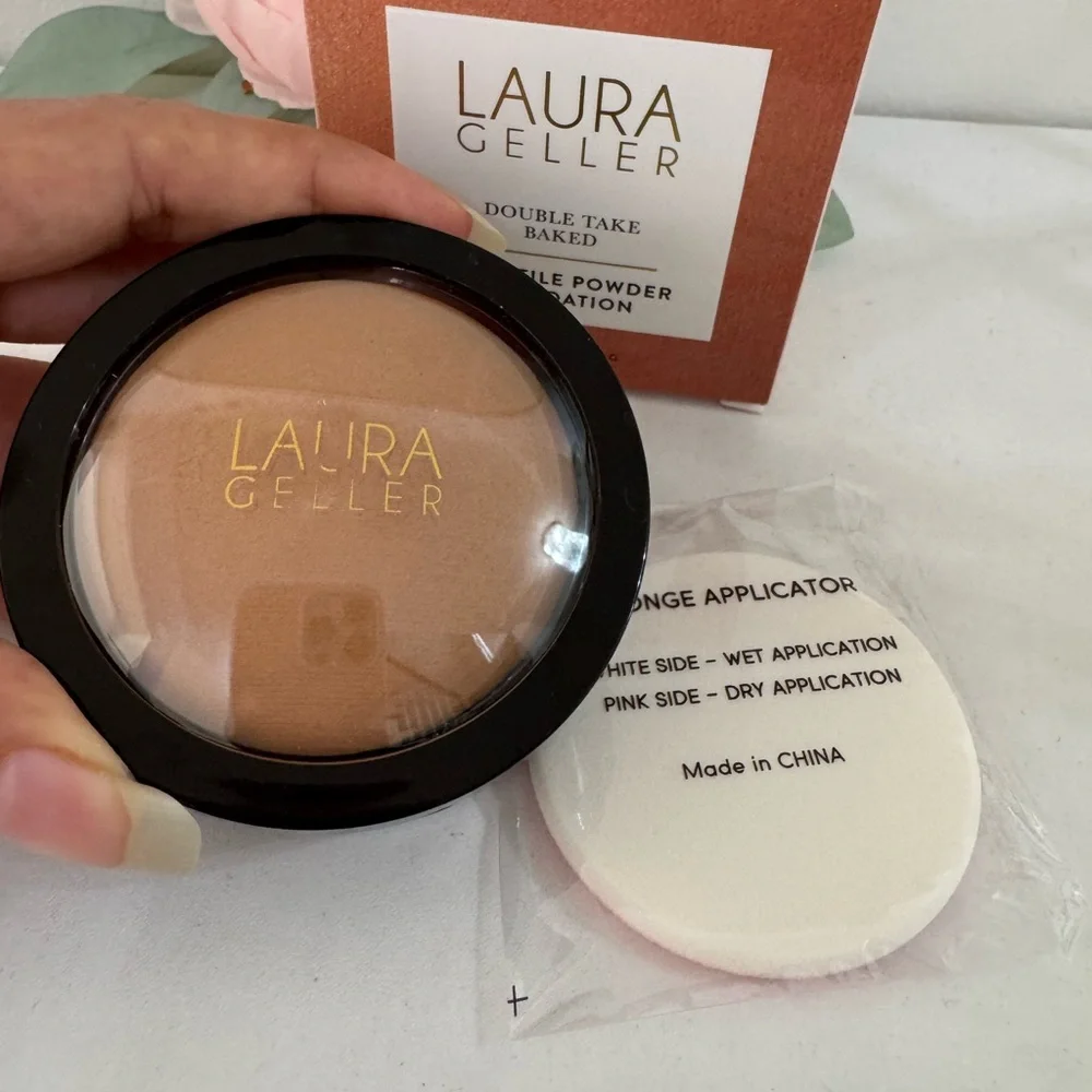 Laura Geller Double Take Baked Foundation - SAND